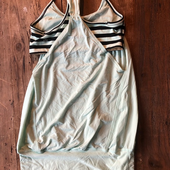 Mint Green Lulu No Limits Tank SZ 4 - Picture 4 of 6